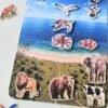 Jouet Montessori Terre mer air 3 Jeu de tri des animaux & véhicules | Terre, Mer & Air